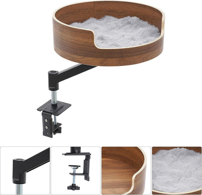 LuxyPace - Desk-Mounted Cat Bed
